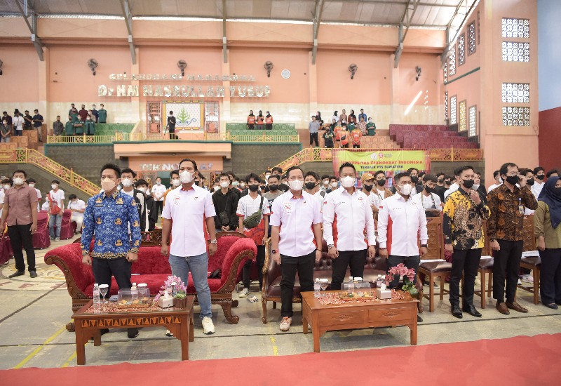  Gubernur Lampung Buka E-Sports Piala Gubernur HUT Ke-58 Lampung di Gelanggang Mahasiswa Dr HM Nasrullah Yusuf PTS Terbaik ASEAN Universitas Teknokrat Indonesia