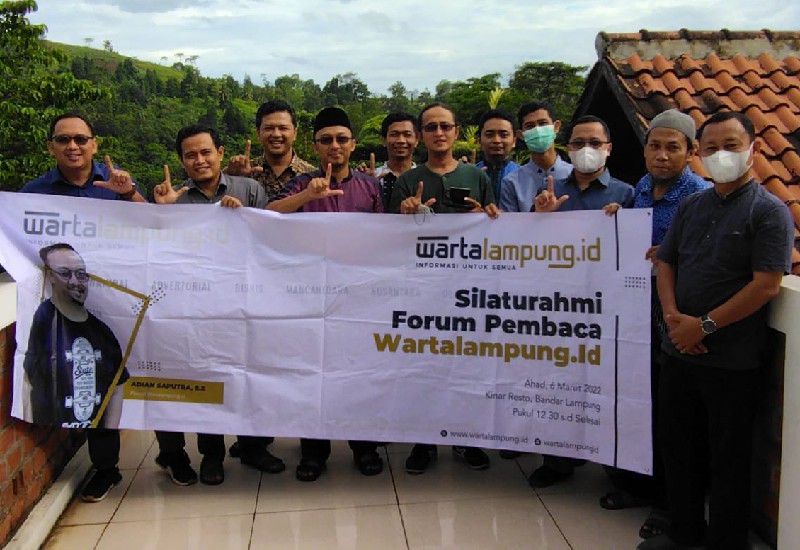  Wartalampung.id Gelar Silaturahmi Forum Pembaca di Kinar Resto, Masukan Berhamburan