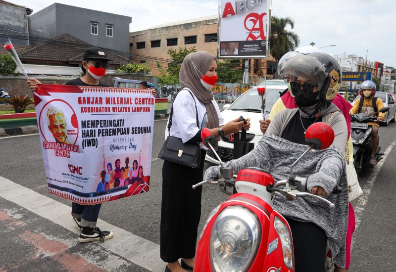  Rangkul Teman Disabilitas, Ganjar Milenial Lampung Deklarasi Ayah Ganjar 2024