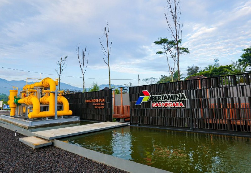  Gasblock, Ikon Terkini Desa Energi di Balkondes PGN Karangrejo