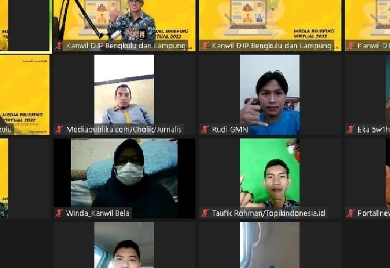  Kanwil Pajak Bengkulu-Lampung Ucapkan Terima Kasih kepada Media Massa