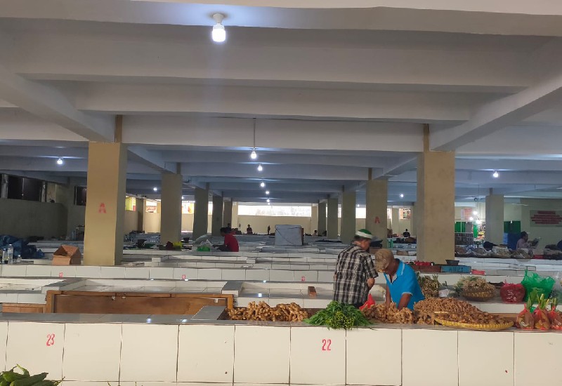  Pedagang Pasar Smep Senang Kini Lebih Nyaman Tapi Sepi Pembeli