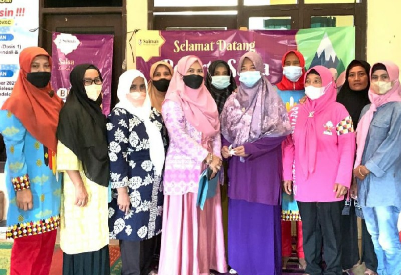  Potret Anggota Salimah di Tanggamus, Ikhlas Keluar Duit Kantong Sendiri, Ingin Tiru Utsman bin Affan
