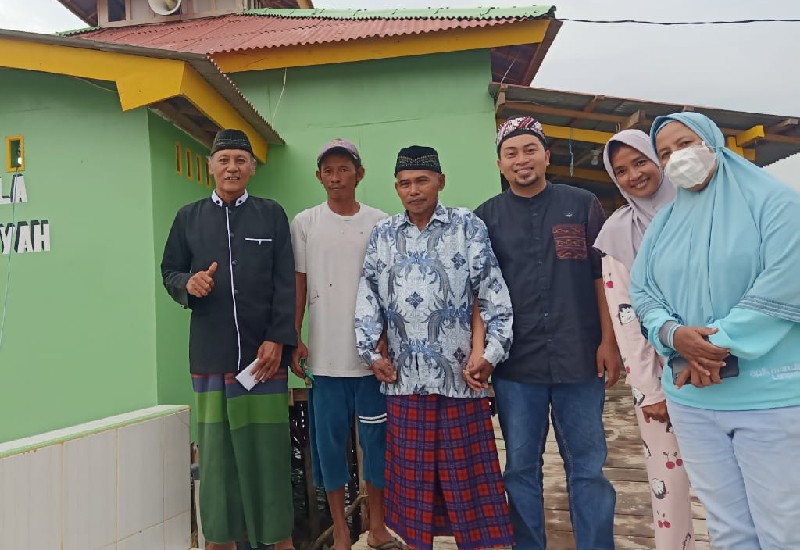  Gema Keadilan Bandar Lampung Bantu Amplifier Musala Al Hidayah Kampung Rawalaut Panjang Selatan