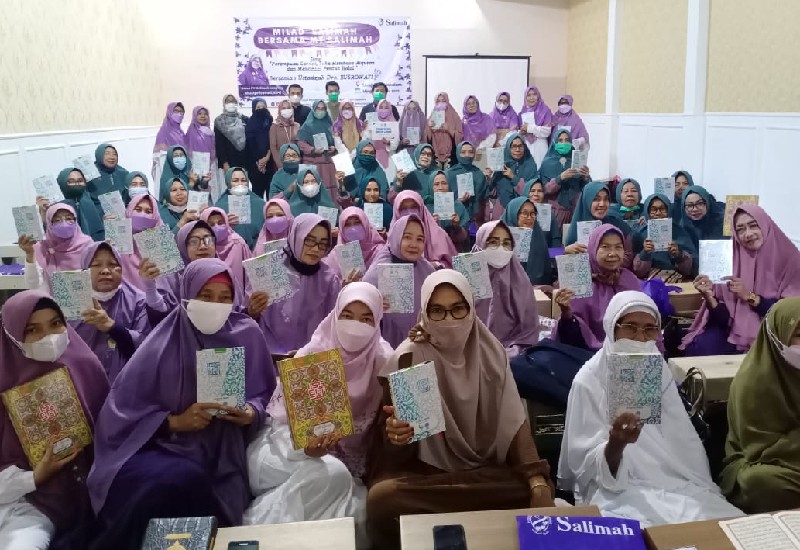  Maknai Nuzulul Quran, Majelis Taklim Salimah Lampung Khataman dan Taujih Rabbani