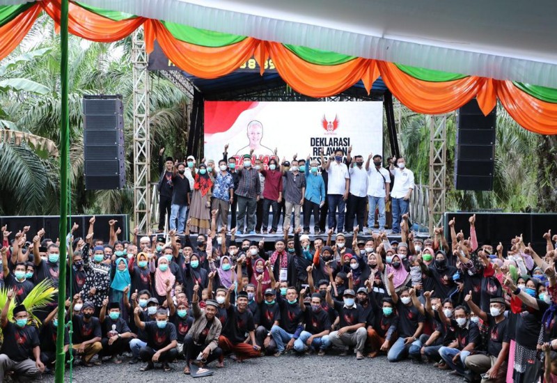  Relawan Desa di Lampung Dukung Ganjar Jadi Presiden 2024: Jasanya Besar dalam UU Desa