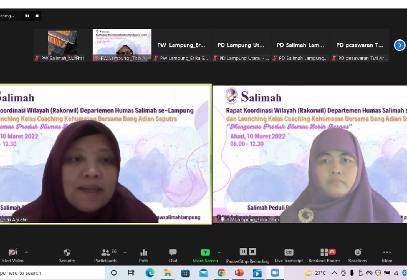  Berita Bertutur ala Salimah Lampung