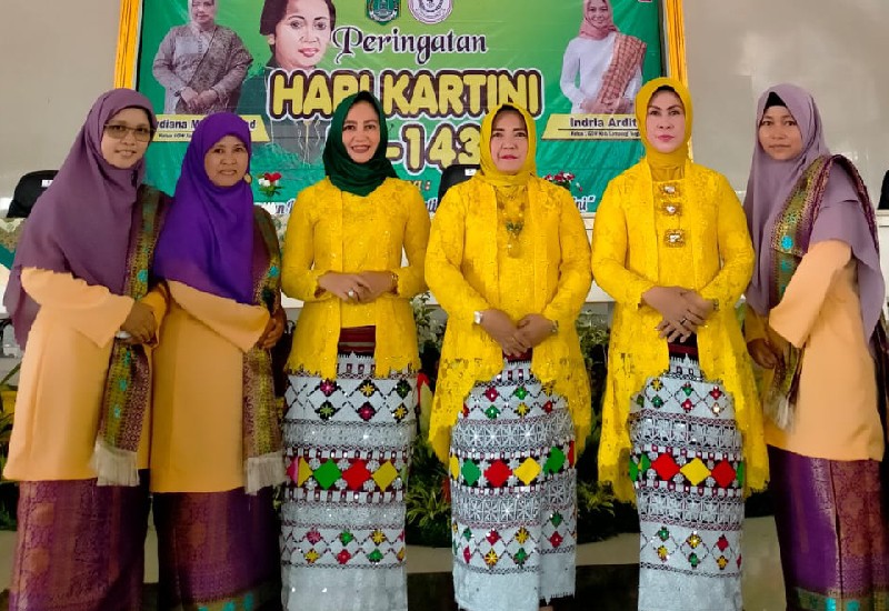  Salimah Lampung Tengah Hadiri Peringatan Hari Kartini di Nuwo Balak