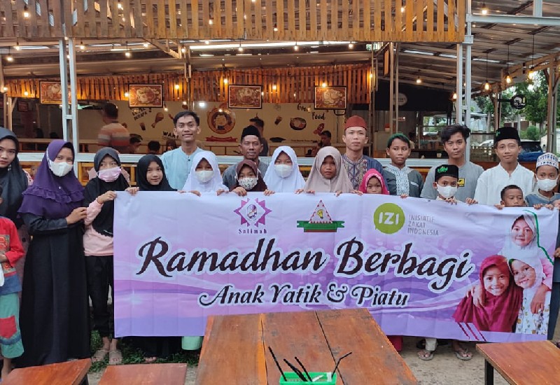 Salimah Menggala Gelar Ramadan Berbagi Yatim dan Piatu