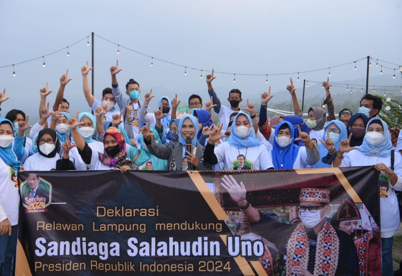  Dinilai Mampu Ciptakan Lapangan Kerja, UMKM dan Petani di Lampung Dukung Sandiaga Uno Jadi Presiden