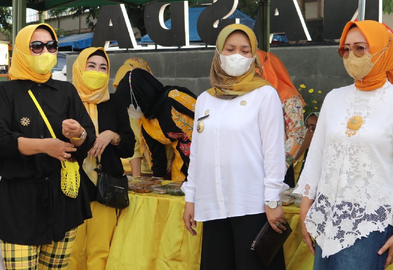  Program Siger Provinsi Lampung Gelar Bazar Takjil di Pojok Dekranasda