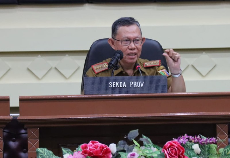  Sekda Lampung Fahrizal Darminto Pimpin Rakor Produk Dalam Negeri