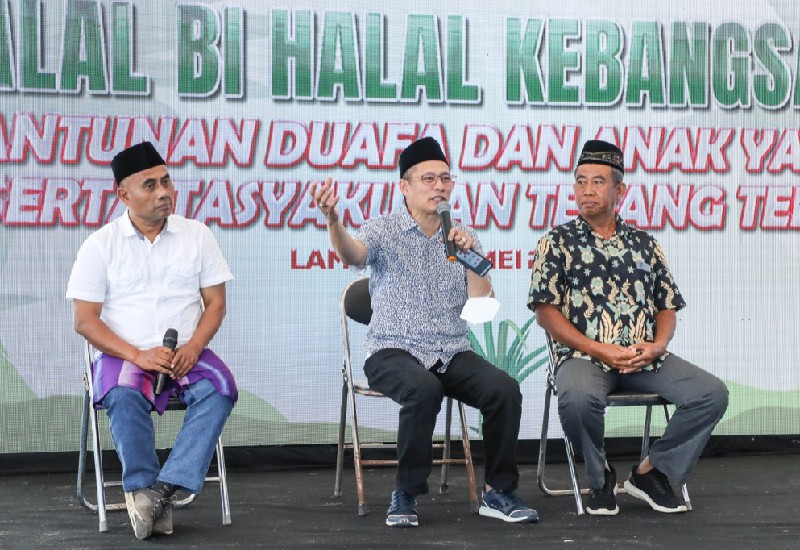  Petani Tebu di Lampung Ingin Ganjar Presiden, Terpikat Komitmen Pertanian