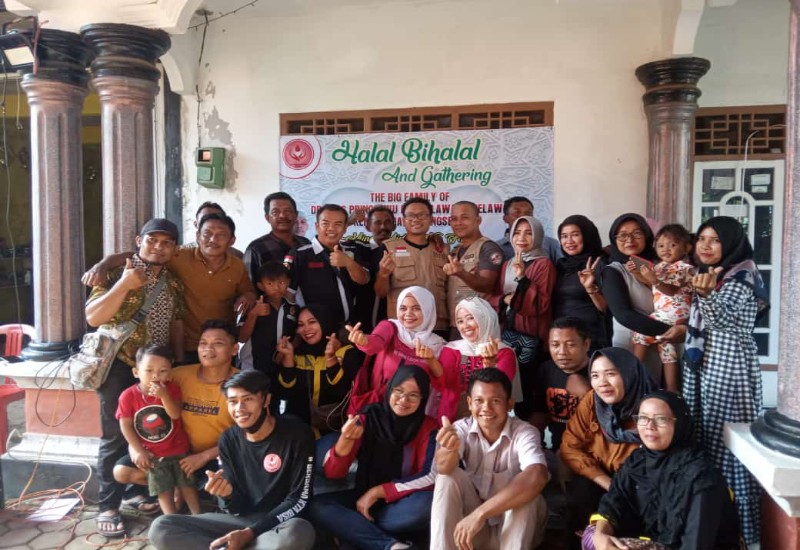  DPC Donor Darah Sukarela Pringsewu Halalbihalal dan Galang Donasi