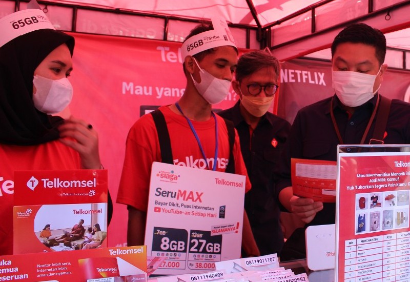  Trafik Layanan Data Telkomsel Tumbuh Hingga 21 Persen Saat Lebaran