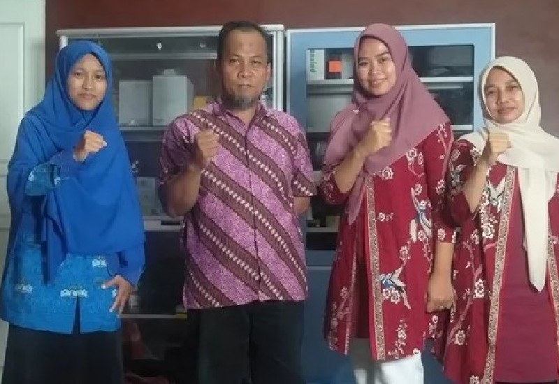  Milah Smart Jadi Asesor Uji Kompetensi SMKN Tanjungsari Lampung Selatan
