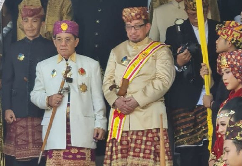  Salim Segaf Al Jufri Dapat Gelar Yang Mulia Datuan Satria Negara