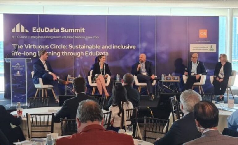  Rektor Unila Hadiri Konferensi EduData Summit di Amerika Serikat