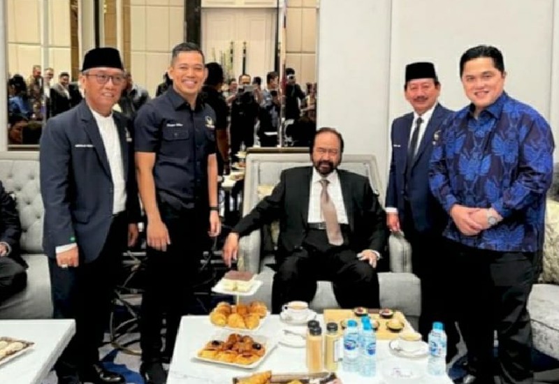  Anggota DPRD Lampung Fauzan Sibron Silaturahmi dengan Menteri BUMN