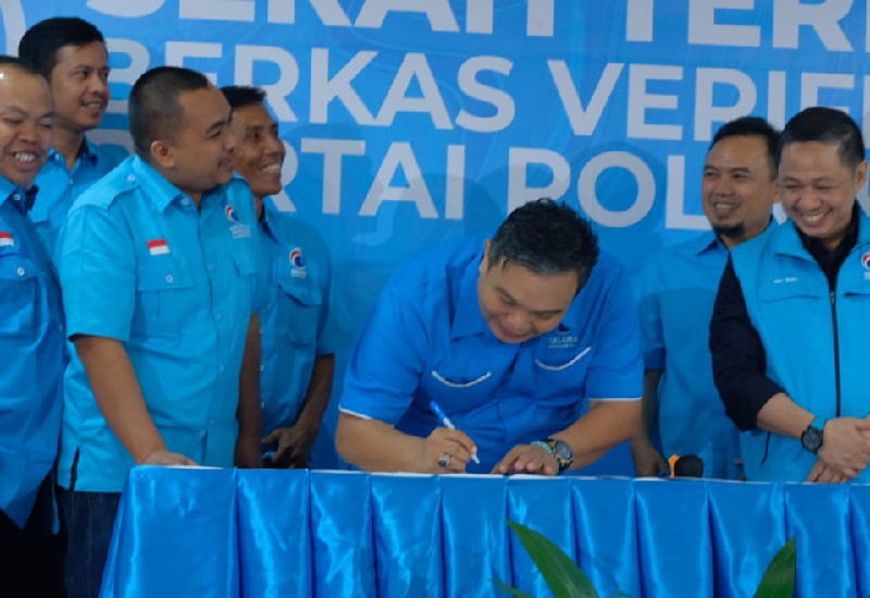  Partai Gelora Lampung Rampungkan Persyaratan Verifikasi