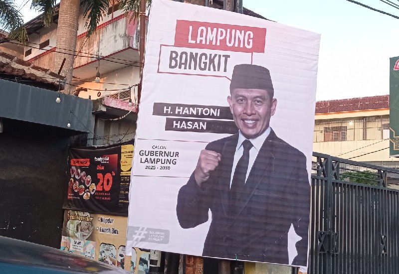  Usung Lampung Bangkit, Hantoni Hasan Gas Pol Nyalon Gubernur