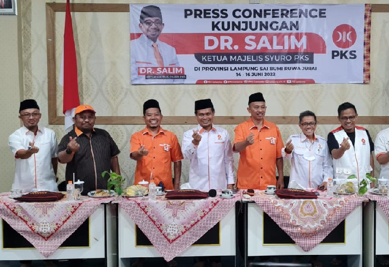  Sambangi Masyarakat Lampung, Ini Jadwal Lengkap Ketua Majelis Syuro PKS Salim Segaf Al Jufri