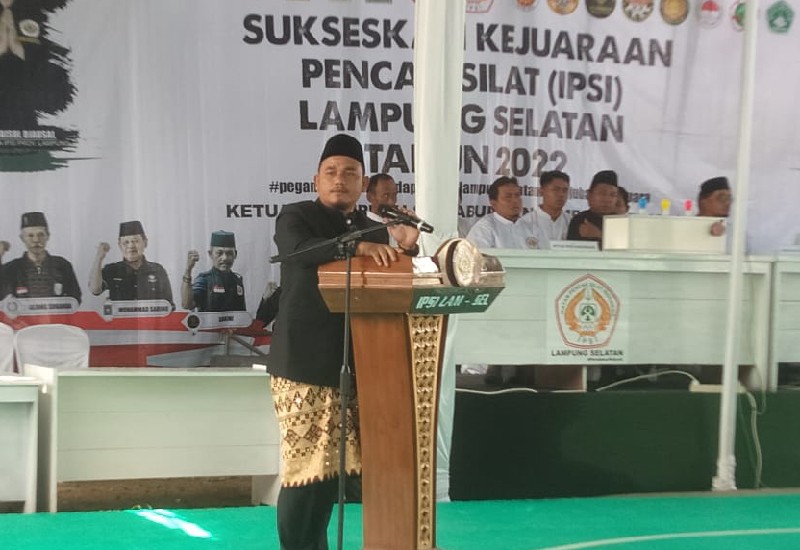  Ratusan Pendekar Silat Ikuti Kejuaraan Daerah IPSI Lampung Selatan