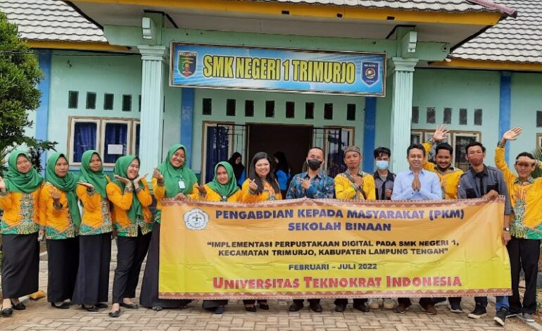  PTS Terbaik ASEAN Universitas Teknokrat Indonesia Implementasi Perpustakaan Digital di SMKN 1 Trimurjo Lamteng