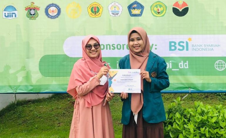  Mahasiswi Biologi FMIPA Unila Indah Sukma Ningsih Raih 2 Medali Indonesian Youth Creaction X Cultural Conference