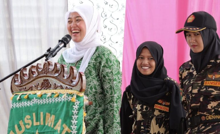 Wagub Chusnunia Hadiri Pengajian Akbar Triwulanan Muslimat NU Lampura