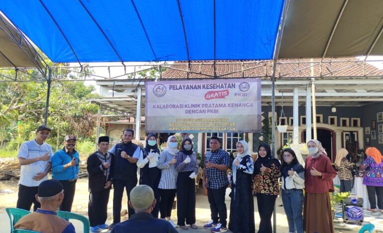  Warga Dusun Sukabandung Desa Negararatu Ikuti Pelayanan Kesehatan Gratis