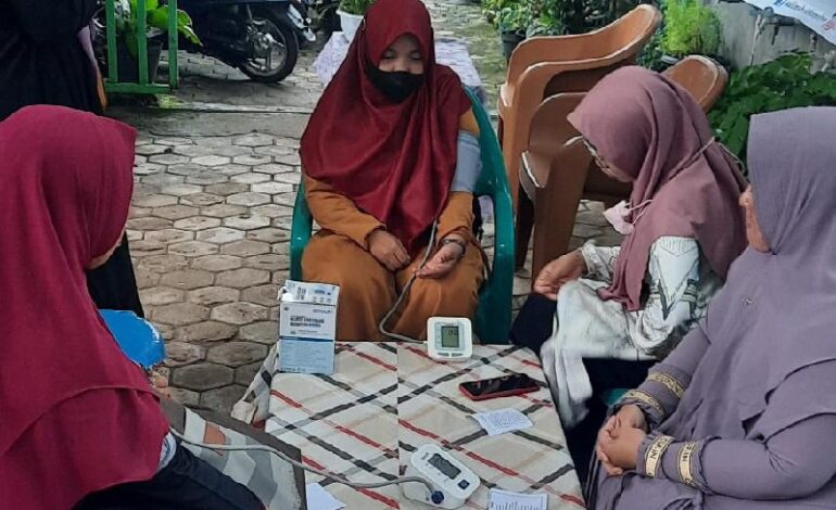  Salimah Sidomulyo Lampung Selatan Gelar Penyuluhan dan Pemeriksaan Kesehatan