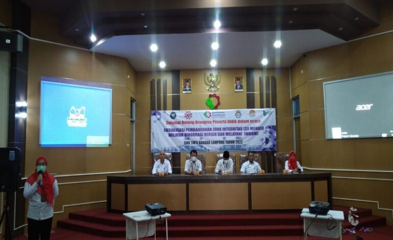  SMK SMTI Bandar Lampung Sosialisasi Pembangunan Zona Integritas ke Orangtua Tuju Wilayah Birokrasi Bersih dan Melayani
