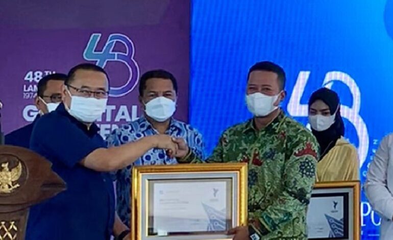  Universitas Teknokrat Indonesia Satu-Satunya PTS Raih Penghargaan Best Digital Academic System dari Lampung Post
