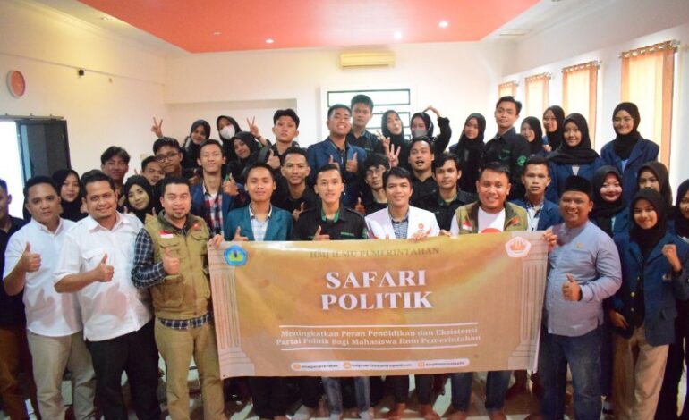  HMJ Ilmu Pemerintahan FISIP Unila Safari Politik ke DPD PKS Bandar Lampung, Muhammad Suhada Sambut Baik