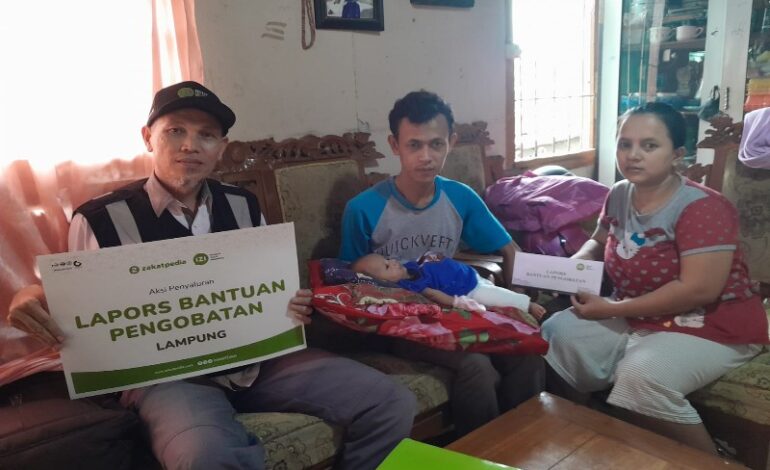  IZI Lampung Bantu Pengobatan Bayi Azka Penderita Penyakit Genetik Langka Rapuh Tulang