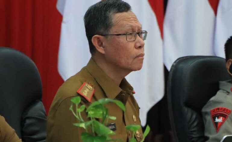  Pemprov Lampung Ikuti Rakor Koordinasi Pengendalian Inlasi Daerah Bersama Menteri Dalam Negeri
