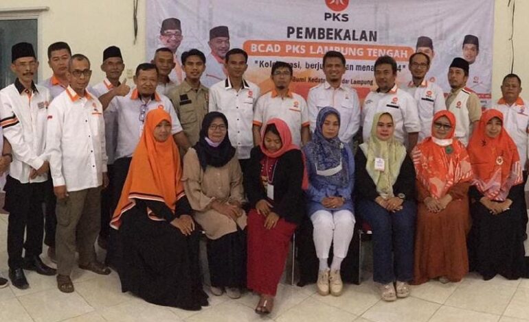  DPD PKS Lampung Tengah Bekali Caleg, Jasmani dan Rohani Digas Pol