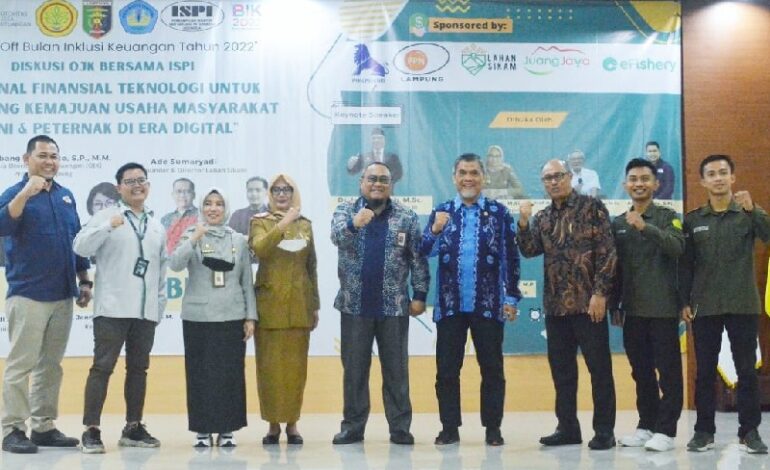  OJK Lampung Awali Bulan Inklusi Keuangan dengan Diskusi di Fakultas Pertanian Unila