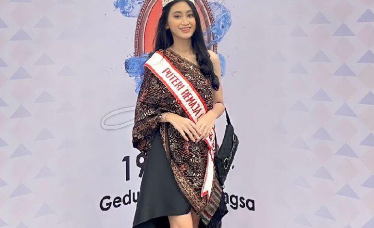  Putri Remaja Lampung Maritza Khansa Farahdiba Kunjungi Pameran Lampung Craft, Dapat Dukungan Ketua Dekranasda Riana Sari Arinal