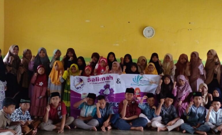  Salimah Labuhanratu Lampung Timur Kenalkan Sejarah Islam di Taman Pendidikan Quran Nurul Iman