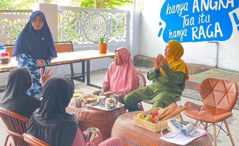  Teras Senja, Kafe Para Lansia di Bandar Lampung, Ikhtiar Jaga Stabilitas Fisik dan Mental
