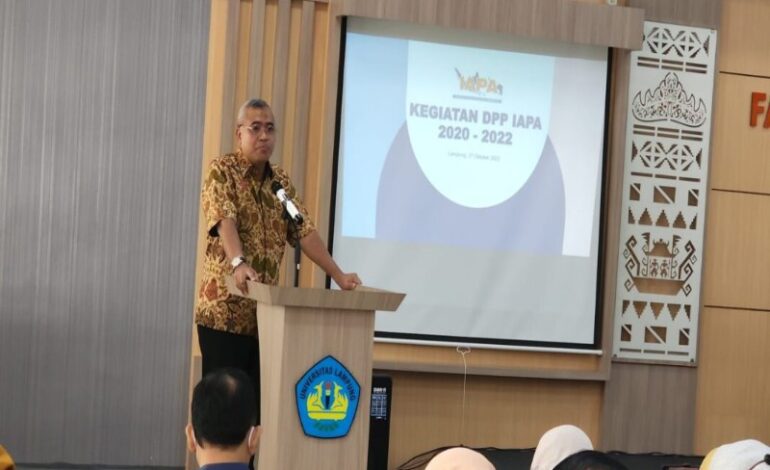  FISIP Unila Tuan Rumah Kongres Indonesian Association for Public Administration