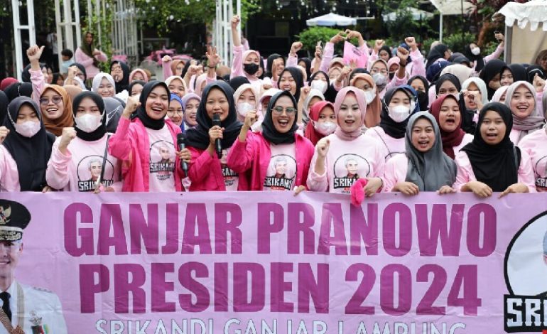  Srikandi Ganjar Lampung Ajak Milenial Cintai Produk Lokal Melalui Bazar UMKM