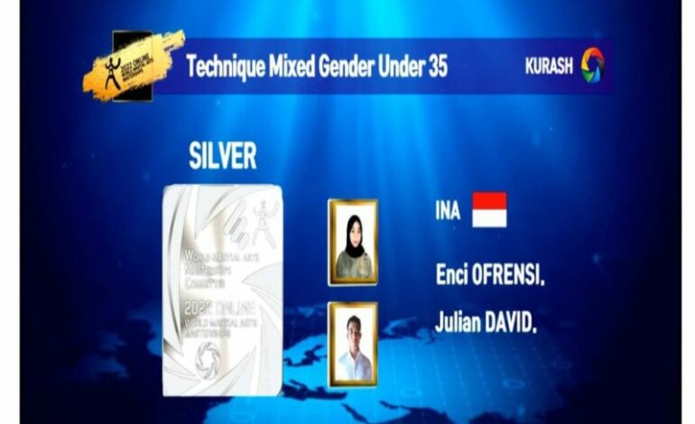  Mahasiswa Unila Julian David Peringkat II World Martial Arts Osul Kurash Korea 2022