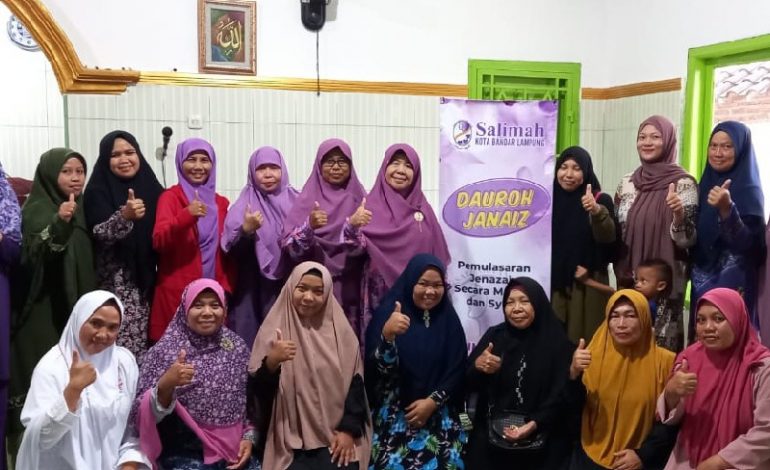  Salimah Bandar Lampung Adakan Pelatihan Pemulasaran Jenazah di Kedaung