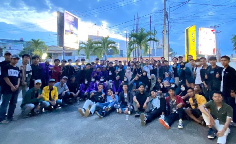  Ikatan Mahasiswa Muslim Pesisir Barat Galang Dana