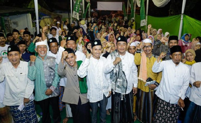  Sosialisasikan Kinerja Ganjar Pranowo, Santri di Lampung Optimistis Ganjar Presiden 2024