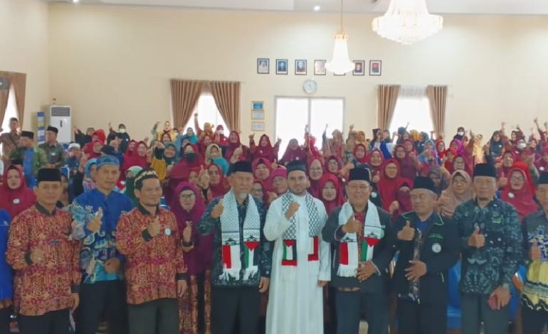  Lokakarya Menghafal 1 Halaman Alquran, Ikatan Dai Indonesia Lampung Hadirkan Syekh Saifuddin Abu Muhammad dari Gaza Palestina