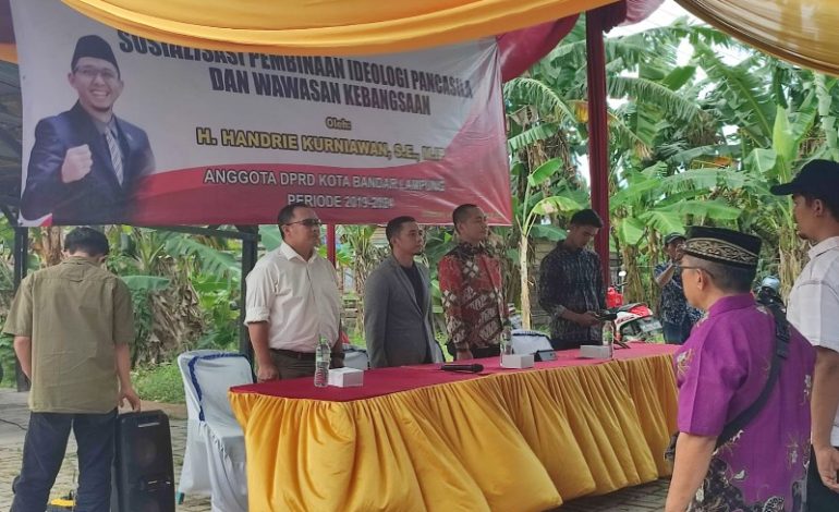  Handrie Kurniawan Gelar Pembinaan Ideologi Pancasila di Srengsem Panjang